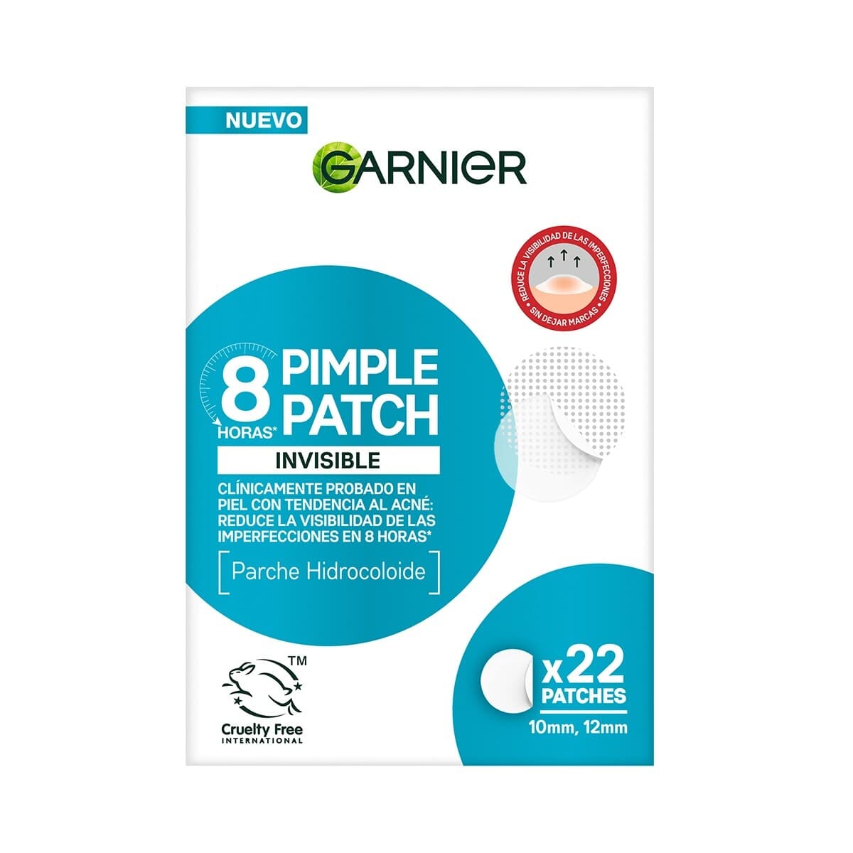 Garnier Pimple Patch Invisible 22 parches