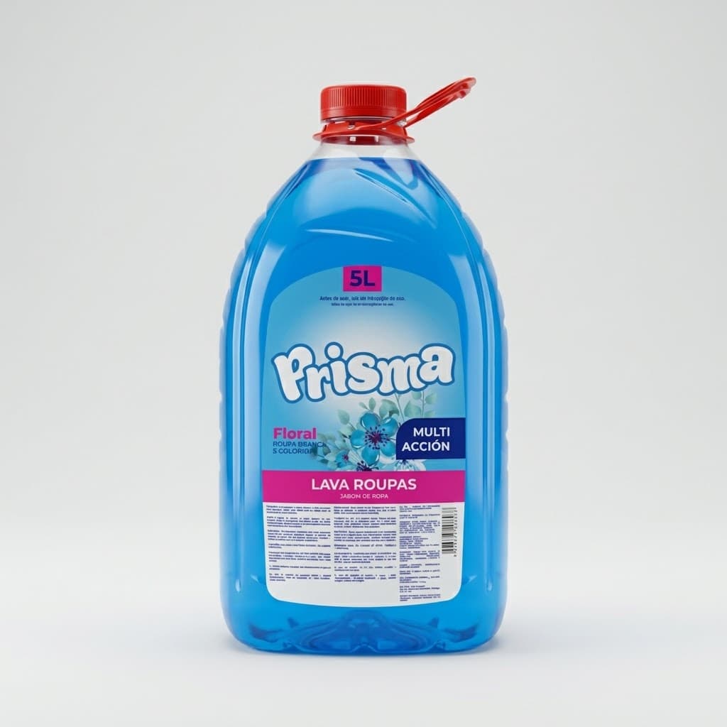 Prisma jabón líquido 5L lava ropas Floral